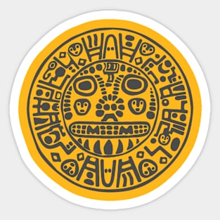 Maya Sun Sticker